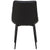 Wilson spisebordsstol - Sort kunstlæder - Udstillingsmodel (OU6100)