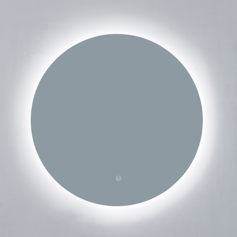 Zola rundt spejl med LED lys 80 cm