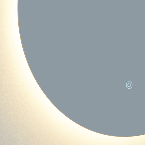 Zola rundt spejl med LED lys 80 cm