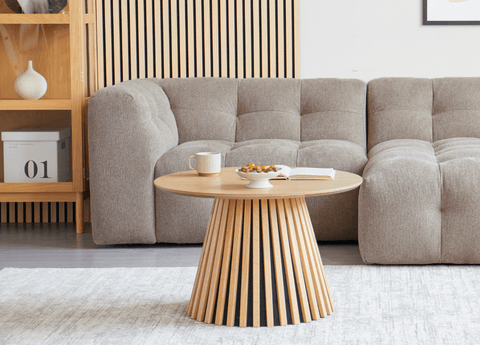 Premium fleksibel akustikpanel i egetræsfiner 1200x520x18 mm