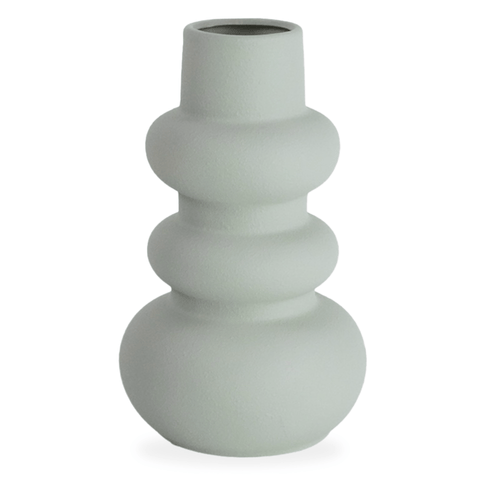 Billie keramik vase grå 24 cm