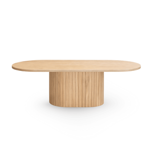 Bobby - Oval sofabord 120x55x45 cm Eg