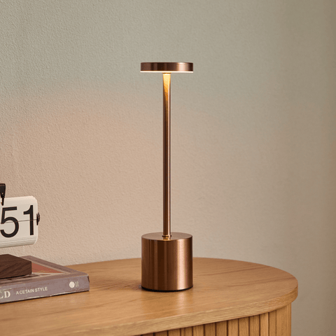 Elvis LED bordlampe bronze