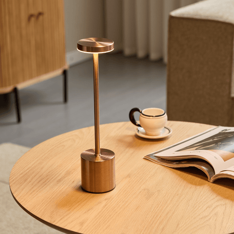 Elvis LED bordlampe bronze