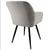 Carlo spisebordsstol - Beige polstret med drejefunktion 360 grader - Mindre fejl (OU4215)