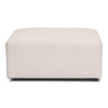 Emilia puf i beige L: 79 X D: 79 X H: 39 cm