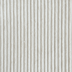 Marco - Off white fløjl stofprøve