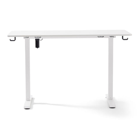 Damian hæve sænkebord skrivebord 120x60 cm i hvid