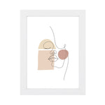 Lea billedramme 13x18 cm hvid