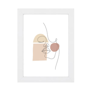 Lea billedramme 13x18 cm hvid