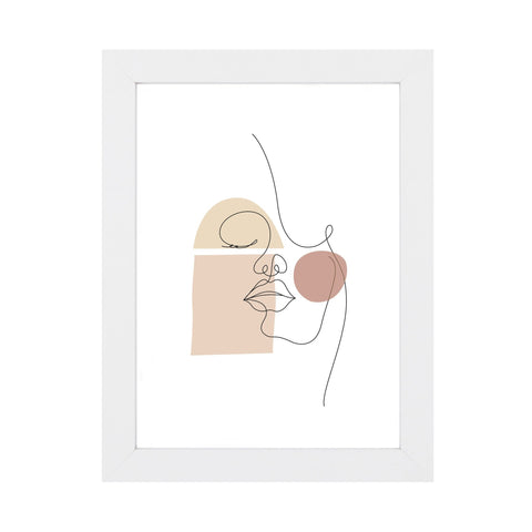 Lea billedramme 13x18 cm hvid