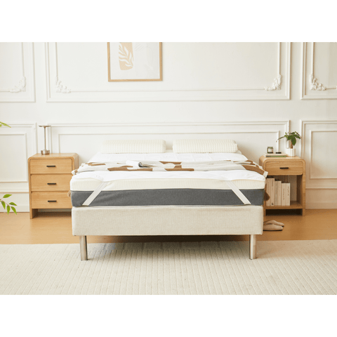 Leo hvid rullemadras 140x200 cm