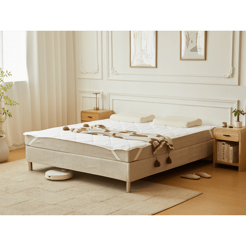 Leo hvid rullemadras 180x200 cm