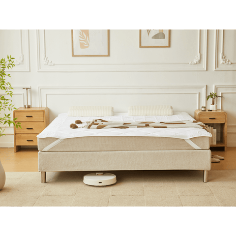 Leo hvid rullemadras 180x200 cm