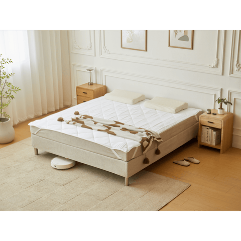 Leo hvid rullemadras 180x200 cm