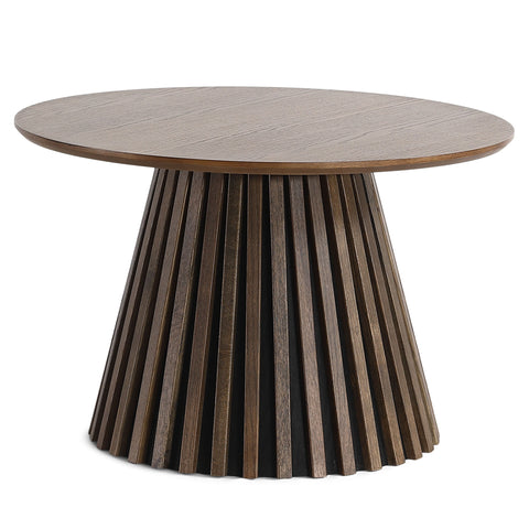 Lewis lamel sofabord røget eg Ø70 cm