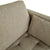 Lulu - Højrevendt og venstrevendt vendbar chaiselong sofa beige - L: 215  x D: 82 x H: 78 cm