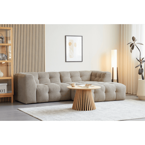 Akustikpanel i egetræsfiner 2400x520x18 mm