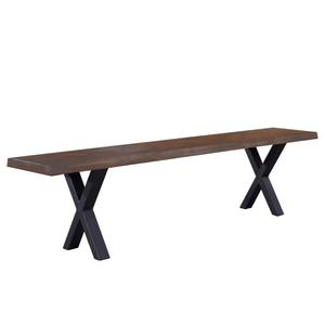 Susan spisebordsbænk - Røget eg