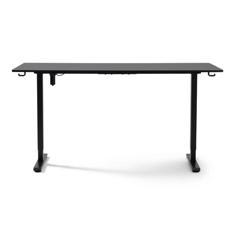 Damian hæve- og sænkebord skrivebord 160x80 cm i sort