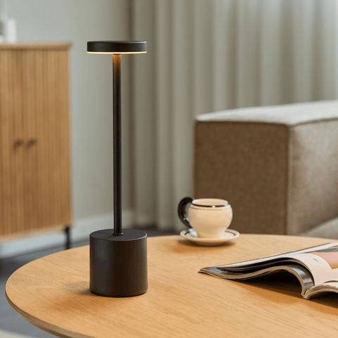 Elvis LED bordlampe sort