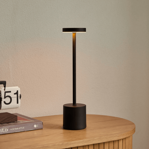 Elvis LED bordlampe sort