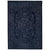 Sika tæppe - Mørkeblå/grå mønstret 230x160