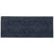 Sika tæppe - Mørkeblå/grå mønstret 200x80