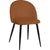 Flora spisebordsstol - Bronze polstret fløjl - 1 stk. på lager