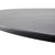 Zander - Rundt sort spisebord med trompetfod - Ø100 cm